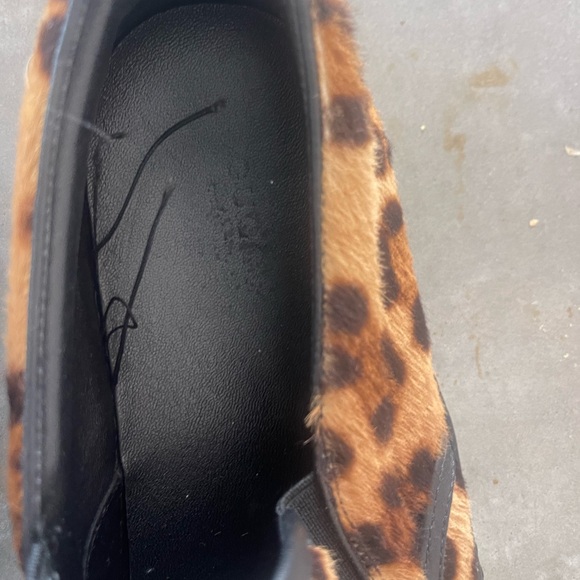 Gucci mohair leopard print slip on shoe size 39 g - Picture 5 of 5